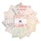 TYPEography 5" Square Pack (Charm Pack / 5" Stacker) in Low Volume by Lori Holt for Riley Blake (5-16850B-42)